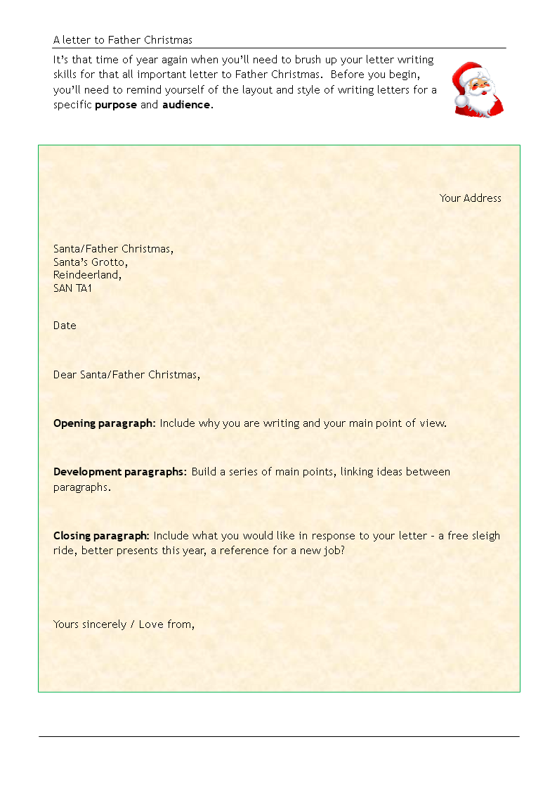Write Father Christmas Letter Create Presents With Letters To Father write-father-christmas-letter-create-presents-with-letters-to-father