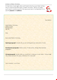 Write Father Christmas Letter Create Presents With Letters To Father