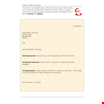 Write Father Christmas Letter & Create Presents with Letters to Father Christmas Template example document template