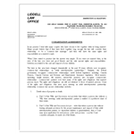 Cohabitation Contract Template example document template
