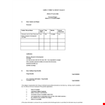 Software Budget Request Form Word Format example document template