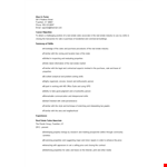 Real Estate Sales Associate Resume example document template