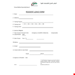 DA Form Leave and Training Templates - Download Now example document template