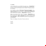 Patient Complaint Apology Letter example document template
