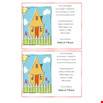 Personalized Housewarming Invitation Templates | Easy and Stylish Designs example document template 