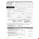 Employer Status Report Form - Track and Monitor Employment Status Easily example document template 