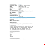 Fresher Accountant Resume Format example document template