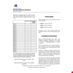 Streamline Your Research with Our Competitive Analysis Template example document template