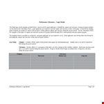 Logic Model Template for Grant Outcomes and Outputs: A Comprehensive Guide for Applicants example document template