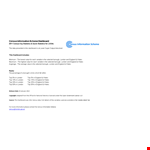 Free Excel Dashboard Template example document template