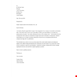 Job Termination Appeal Letter example document template