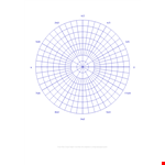 Large Polar Graph Paper example document template