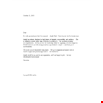 Professional Recommendation Letter example document template