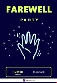 Farewell Party Template