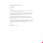 Reference Letter From Teacher example document template