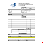 Create Professional Invoices with our Invoice Template - Invoice Number Included example document template