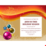 Get Noticed with Night-Time Restaurant Flyer Templates | Swiss Design example document template