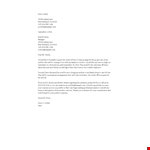 Formal Leave Letter To Manager example document template