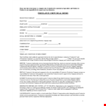 Contractor Deal Memo Template for Efficiently Managing Company Services and Production example document template