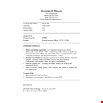 Federal Government Accountant: Resume, Project, Business Reports, Budget Skills example document template