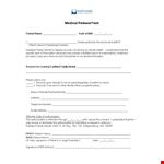 Release Your Dental Medical Records Easily | Patient Record Request example document template