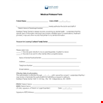 Release Your Dental Medical Records Easily | Patient Record Request example document template 