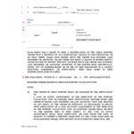 Create a Powerful Divorce Document with our Template example document template