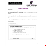 Sales Letter Template: Create Powerful Letters That Drive Sales - White & Black Design | Recital example document template
