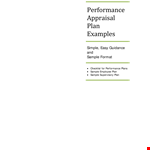 Effective Performance Review Examples for Employees, Supervisors and Elements example document template