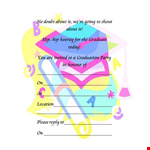 Custom Graduation Invites | Free Templates & Designs example document template