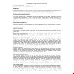 Sample School Secretary Job Description example document template