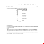 Light Color Temperature Chart example document template