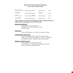 Medical Research Proposal Format for Students: Children's Developmental Research example document template