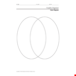 Organized Visual Displays with Our Venn Diagram Template example document template