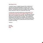 Salary Increase Letter - Improve Performance and Achieve High Pay example document template 