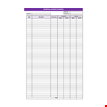 General Ledger Excel Template example document template 