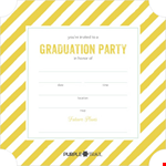 Create Impressive Graduation Invites | User-Friendly Designs example document template