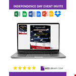 Independence Day Event Invitation example document template