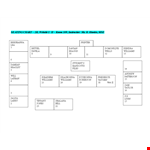 Seating Chart Template - Create Personalized Seating Charts with Williams Printer example document template