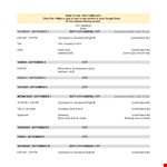 September Itinerary: Discovering the Best Airports and Destinations example document template 