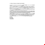 Internship Recommendation Letter From Professor example document template