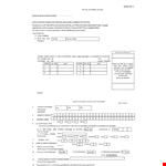 Job Recruitment Application Form Template example document template 