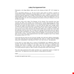 Lottery Pool Agreement Template for Managers | Clear Terms & Guidelines example document template