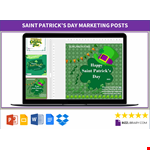 St. Patrick's Day Post example document template