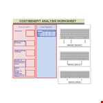 Cost Benefit Analysis Template - Calculate Costs and Benefits Efficiently example document template