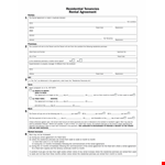 Lease Agreement Letter Template - Landlord, Tenant & Premises Agreement example document template