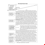 Aliens in Faculty MLA Research Paper example document template