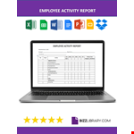 Employee Activity Report example document template