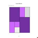 Free Collage Templates example document template