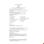 Entry Level Sales Professional Resume Template example document template